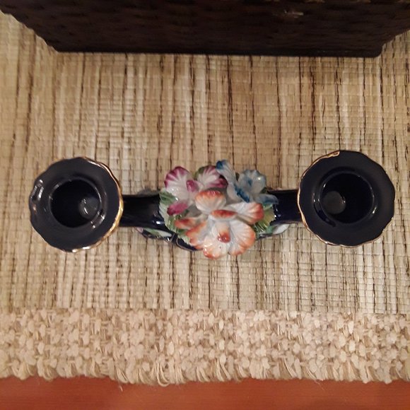 Rare VTG Porcelain CLUJ Napoca Candle Holder - Picture 3 of 10